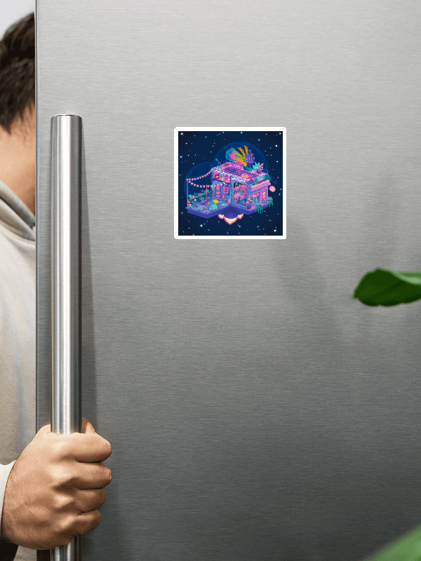 Galaxy Garden Cafe - Magnet product image (3)