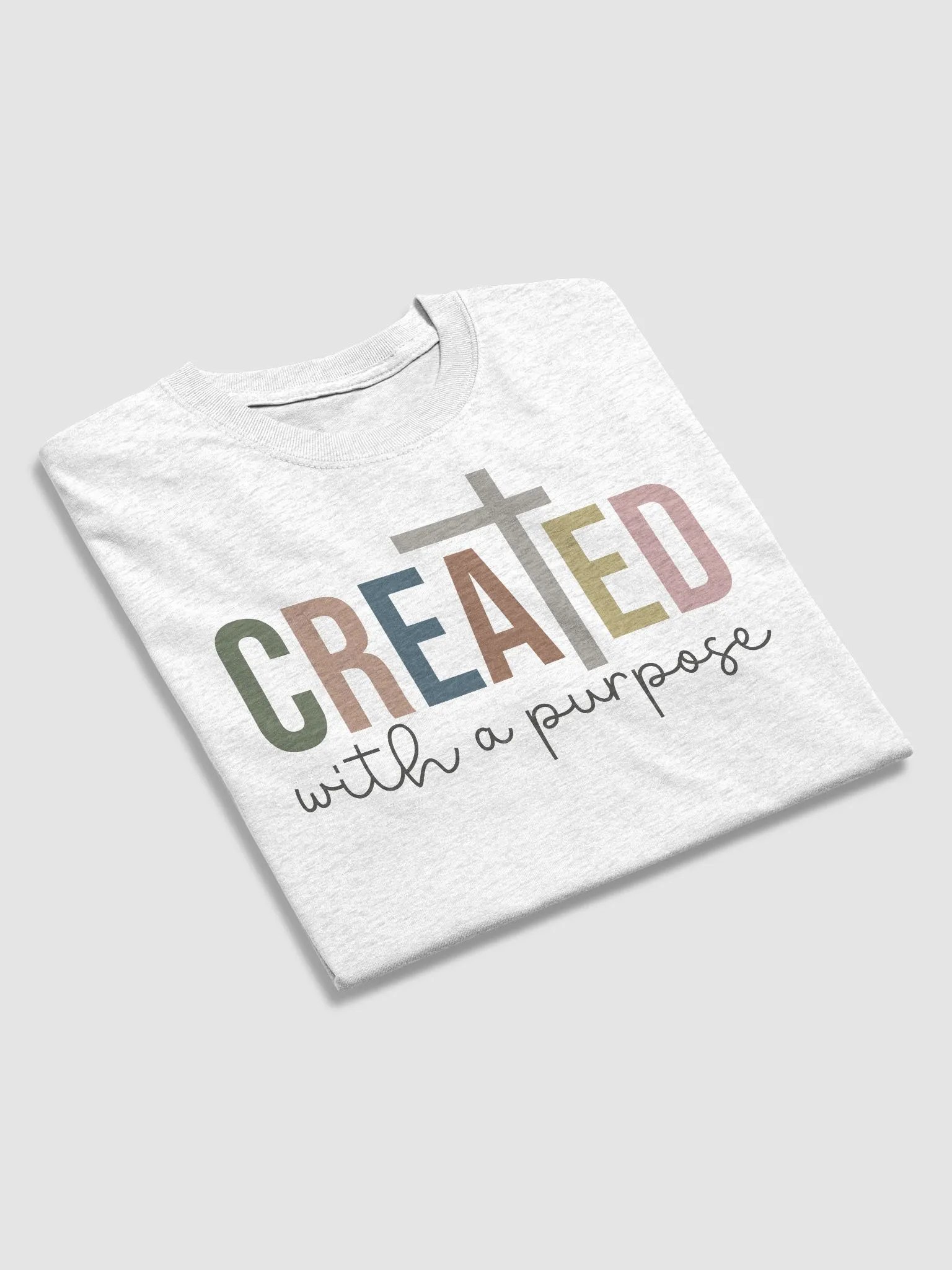 CREATED WITH A PURPOSE T-SHIRT product image (3)
