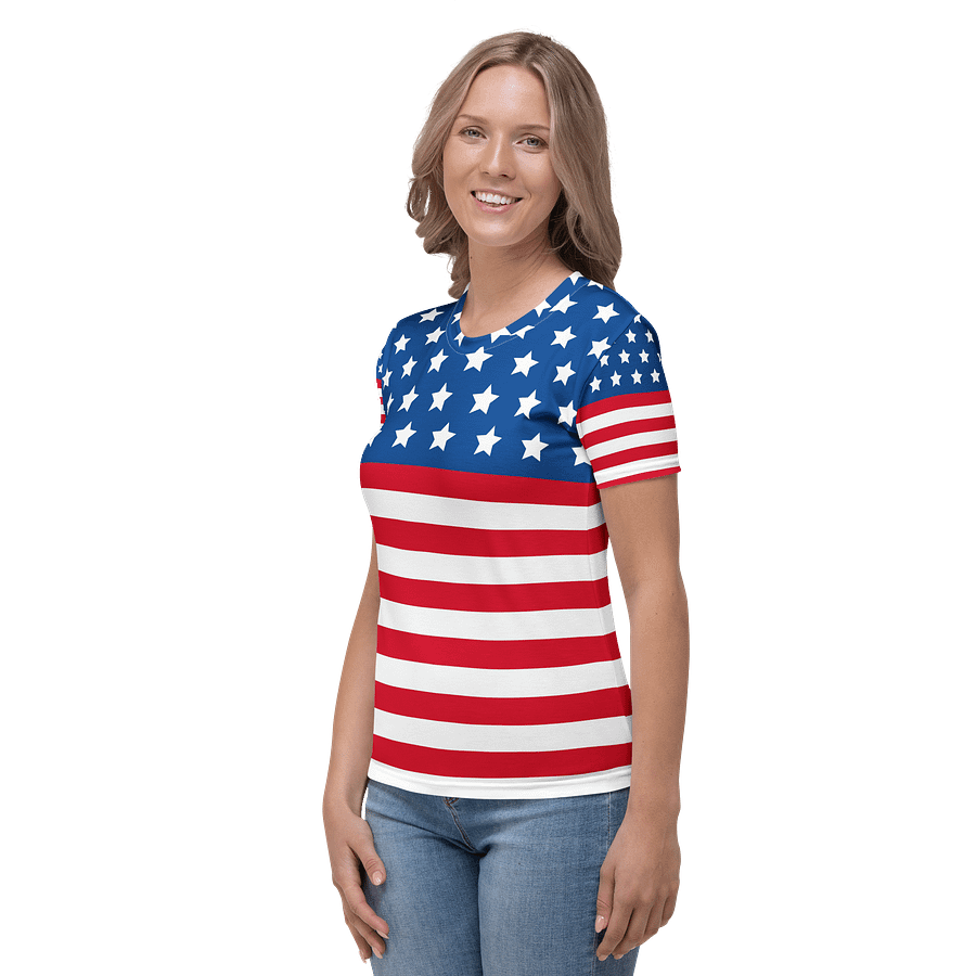 Stars & Stripes All-Over Print Tee product image (3)