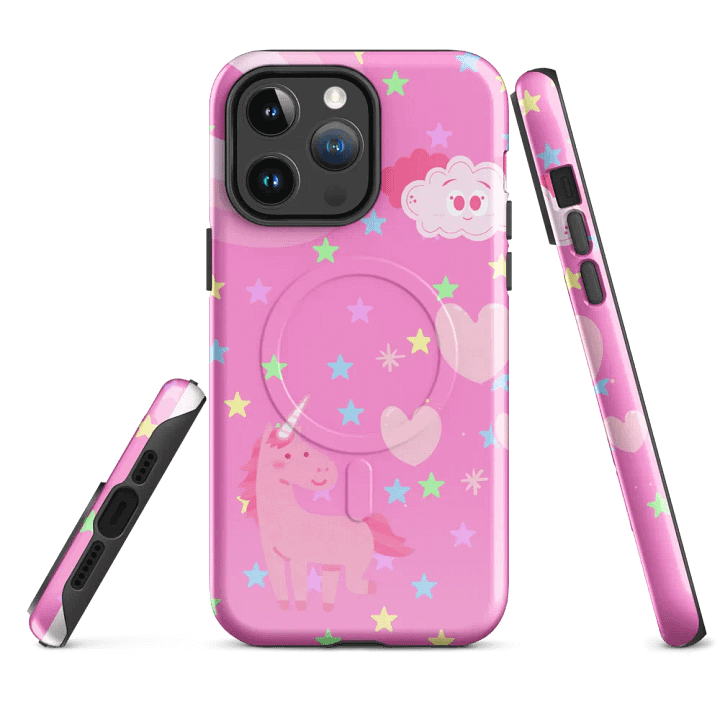 Whimsical Unicorn MagSafe® Tough Case product image (4)