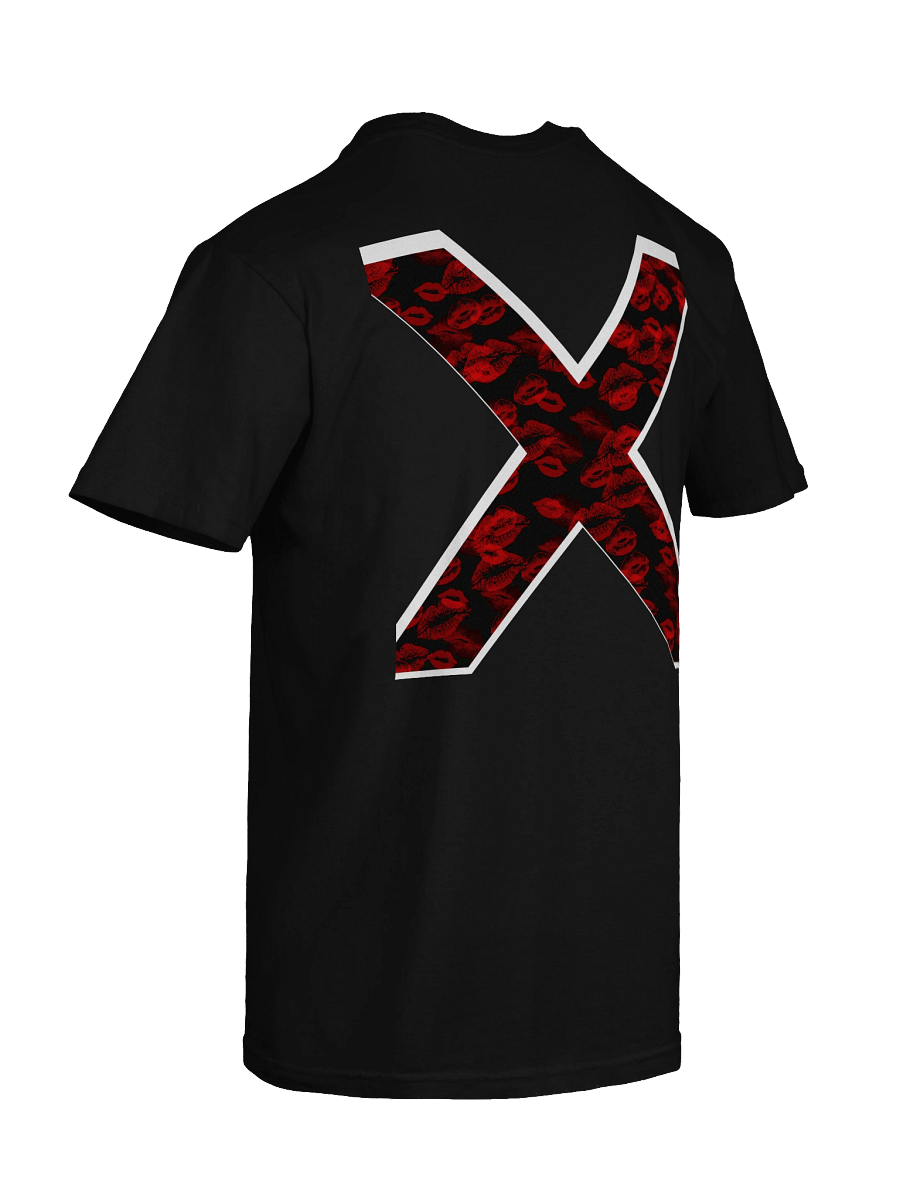 Black X Red Lipstick Kisses | Shirt product image (5)