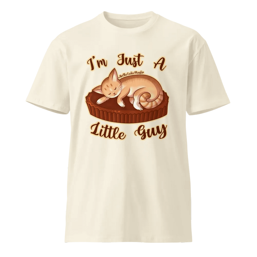 “I’m Just A Lil’ Guy” Cozy Peanut Cotton T-Shirt product image (1)