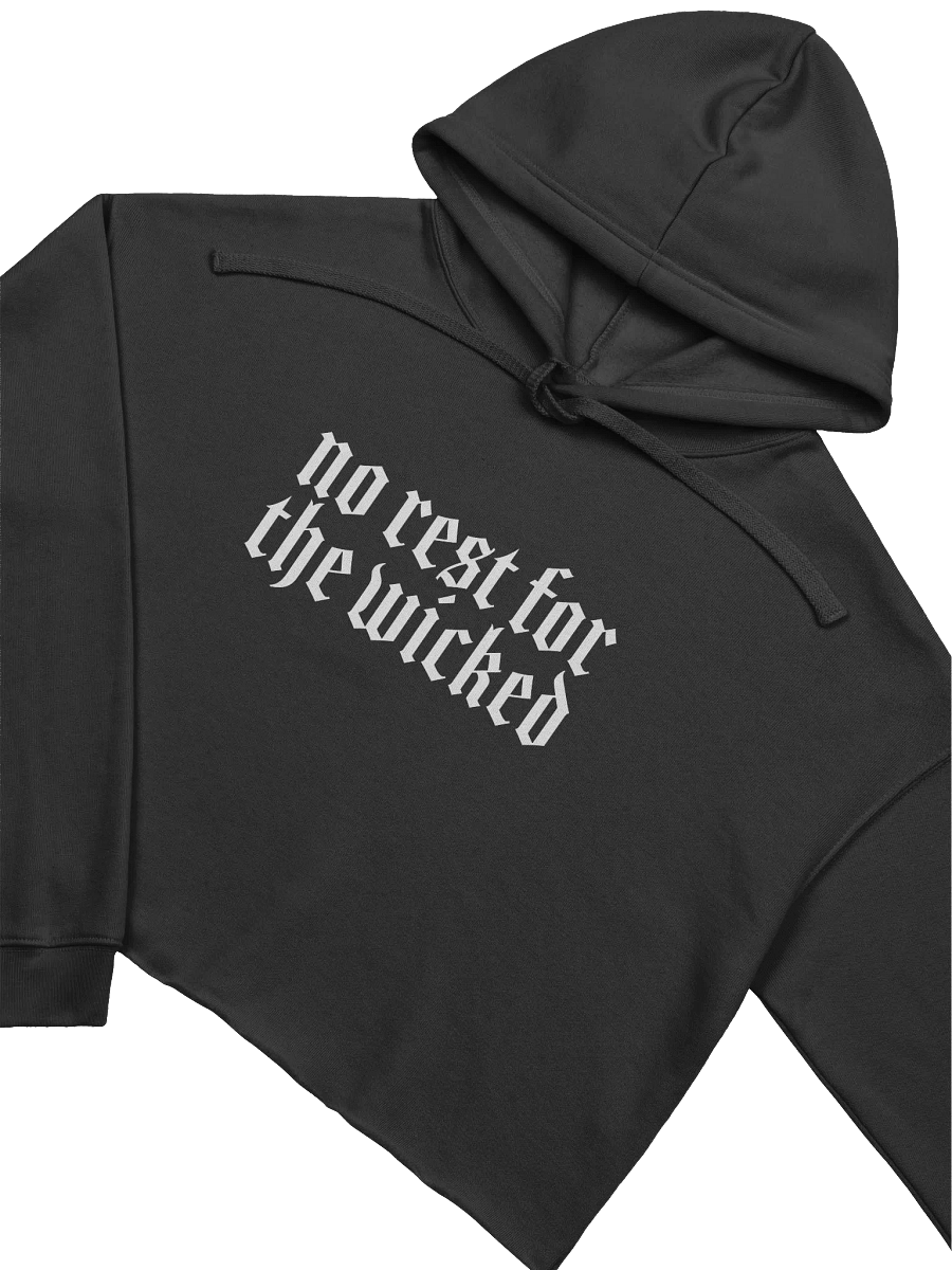 No Rest for the Wicked Cropped Hoodie product image (3)