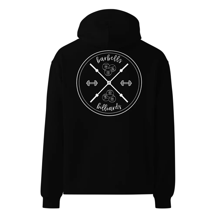 Barbells & Billiards X Emblem Unisex Hoodie product image (1)