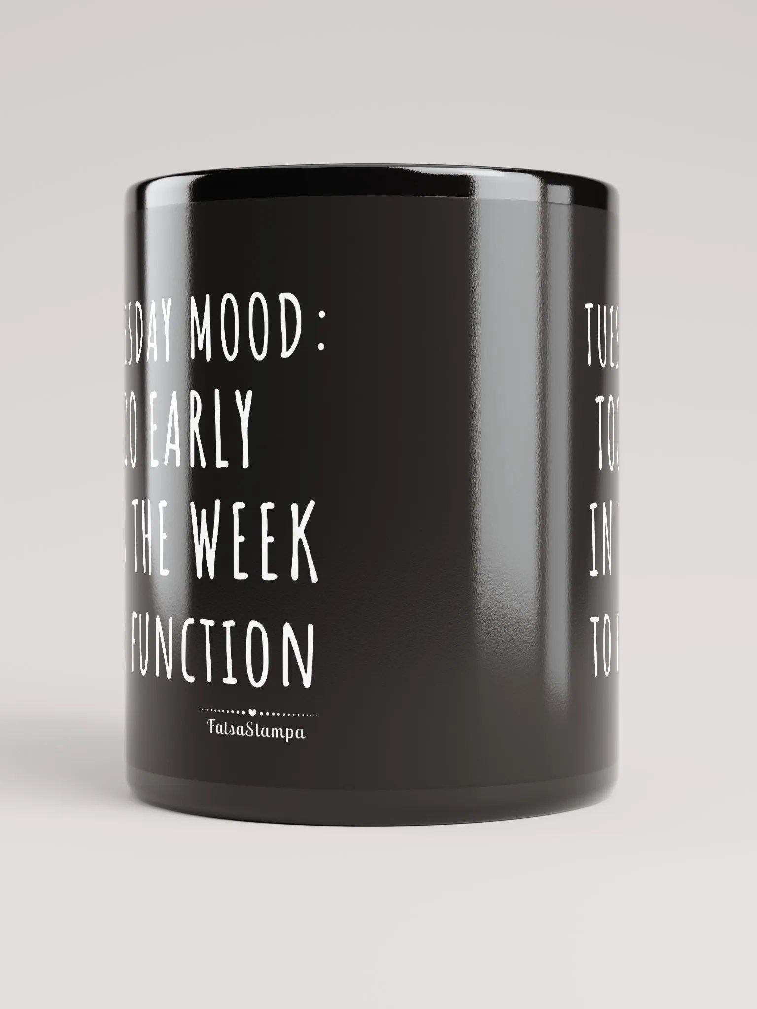 Thursday Mug: Almost Friday, Kinda , Sorta – Sip Through the Week!Black Mug product image (10)