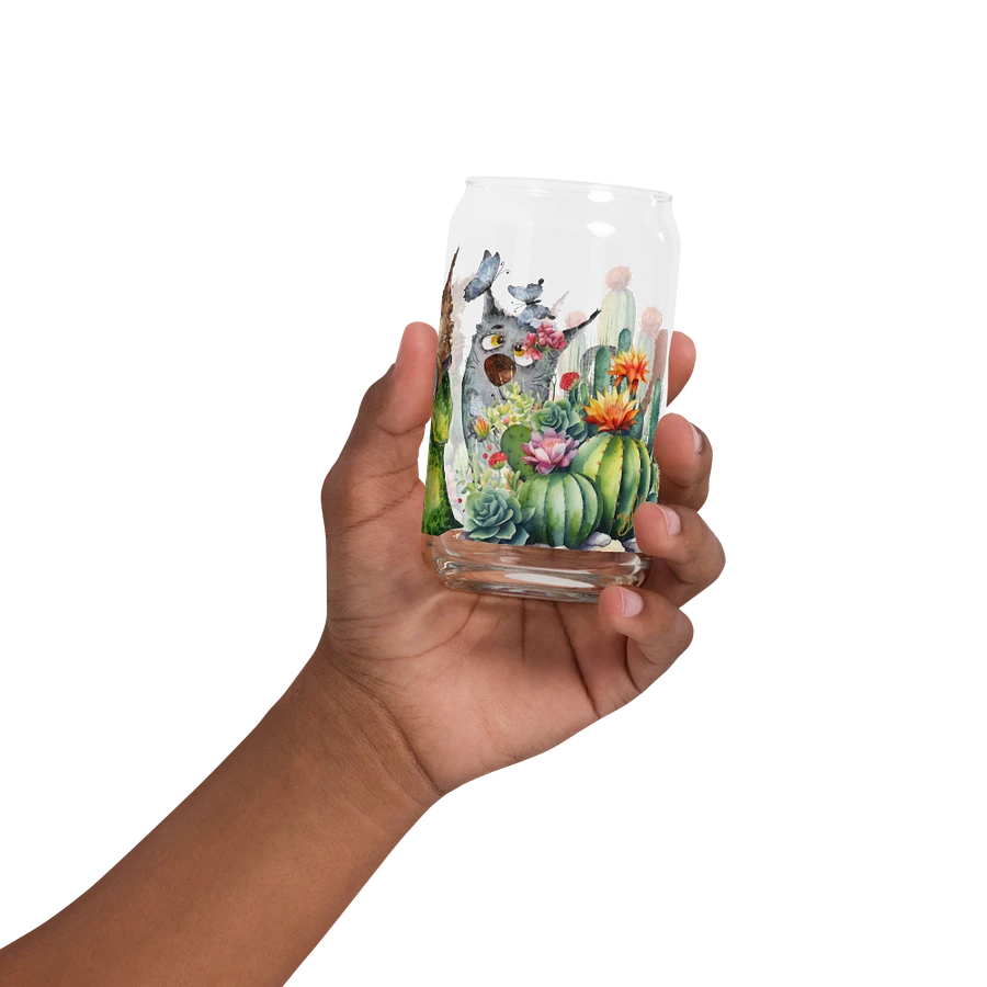 Desert Bloom: A Tale of Resilience Glass Can (16 oz) product image (18)
