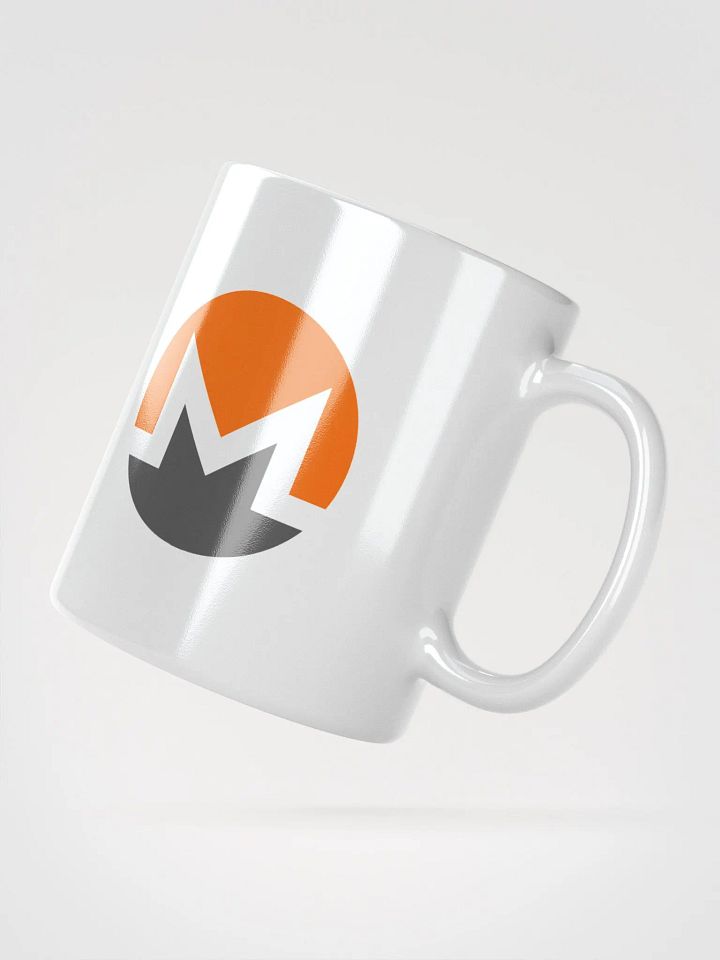 Monero White Glossy Mug product image (5)