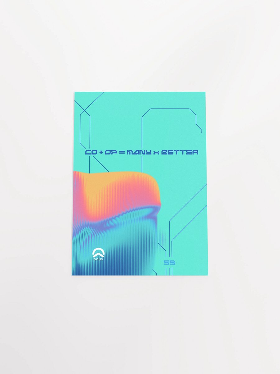 Onux - Orbinary - Poster | Co-operands - Co + Op = Many x Better product image (4)