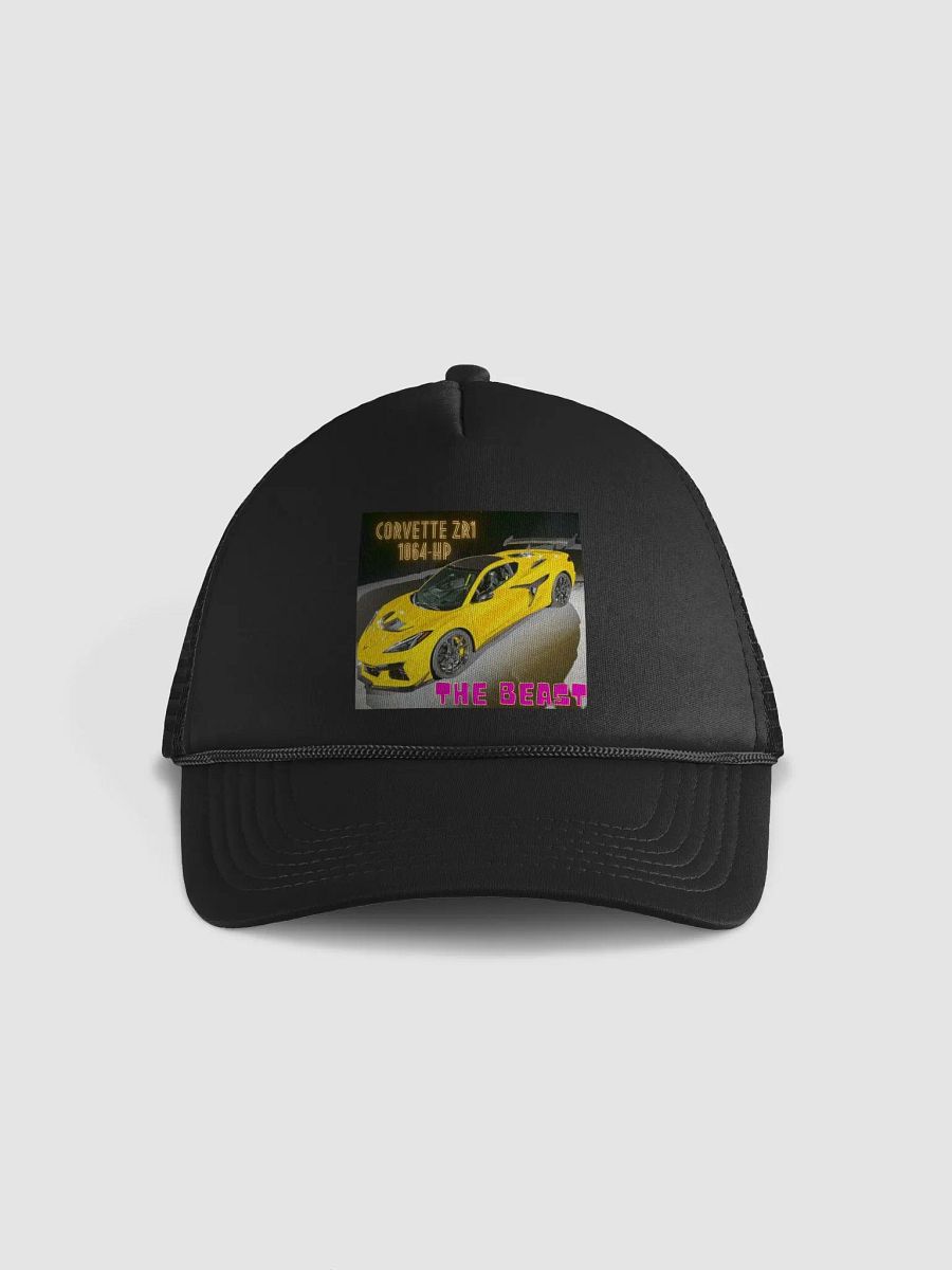 Corvette ZR1 The Beast Foam Trucker Hat product image (1)