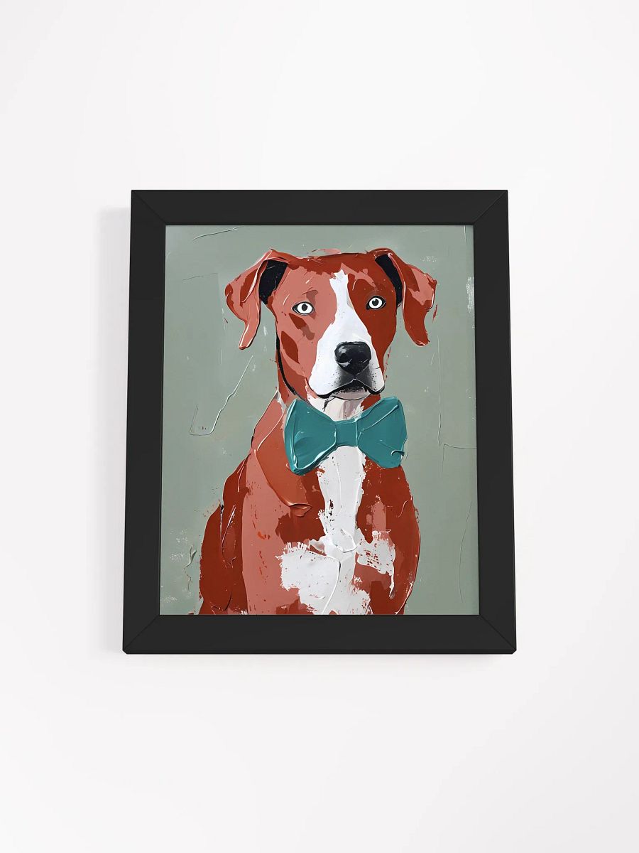 Dapper Dog in Bow Tie Poster product image (2)
