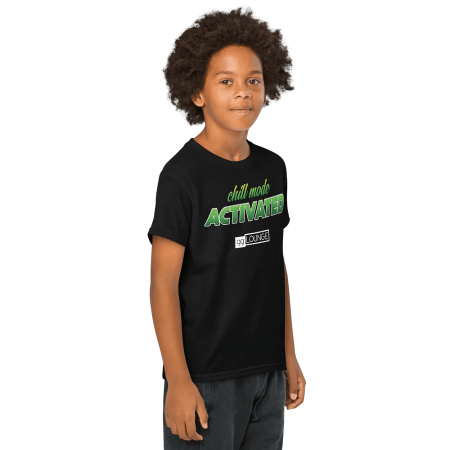 Chill Mode Activated Youth Sports Tee product image (4)