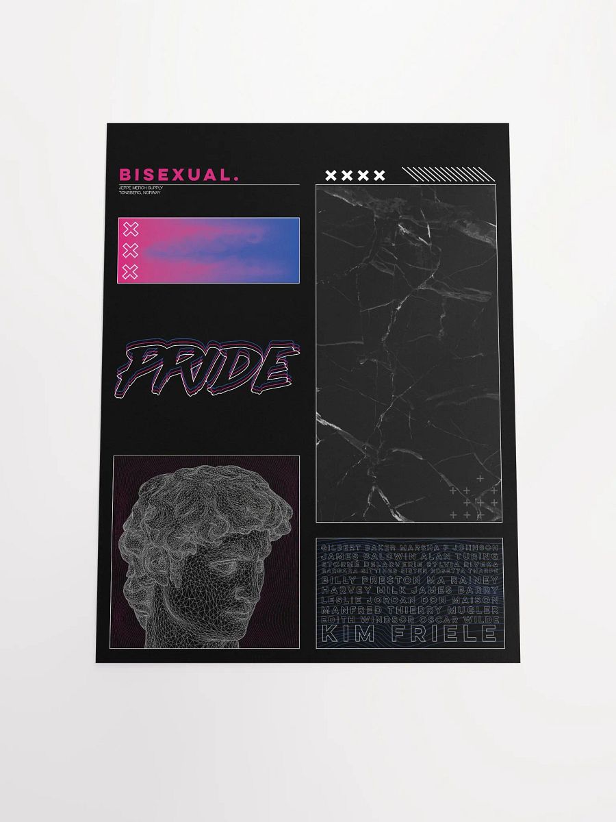 Bisexual Pride Poster product image (8)