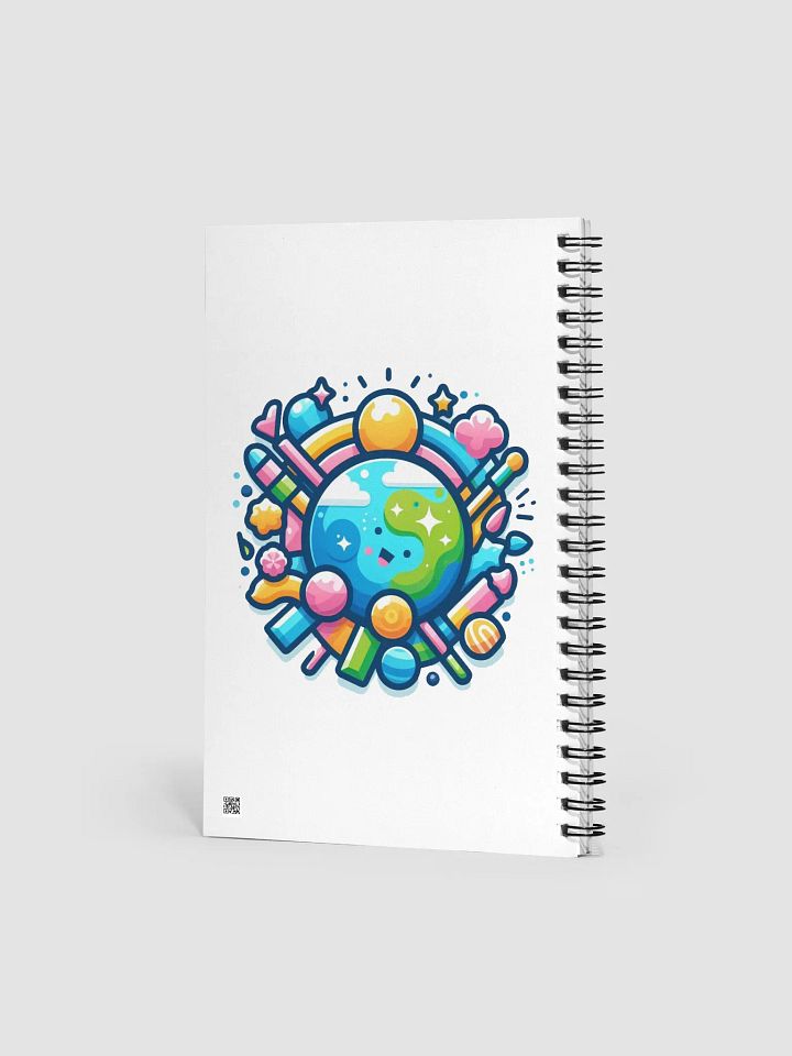 Joyful Earth Spiral Notebook product image (2)