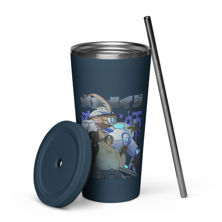 Mecha Mage: Titan Refreshed - Insulated Tumbler w/ Straw product image (4)