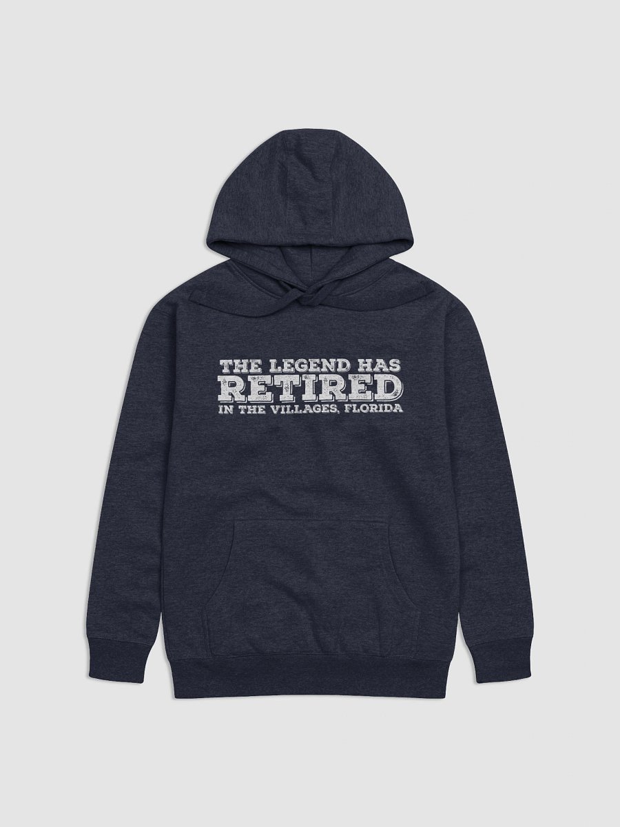 Unisex Cotton Heritage Premium Hoodie (The Legend has Retired) product image (1)