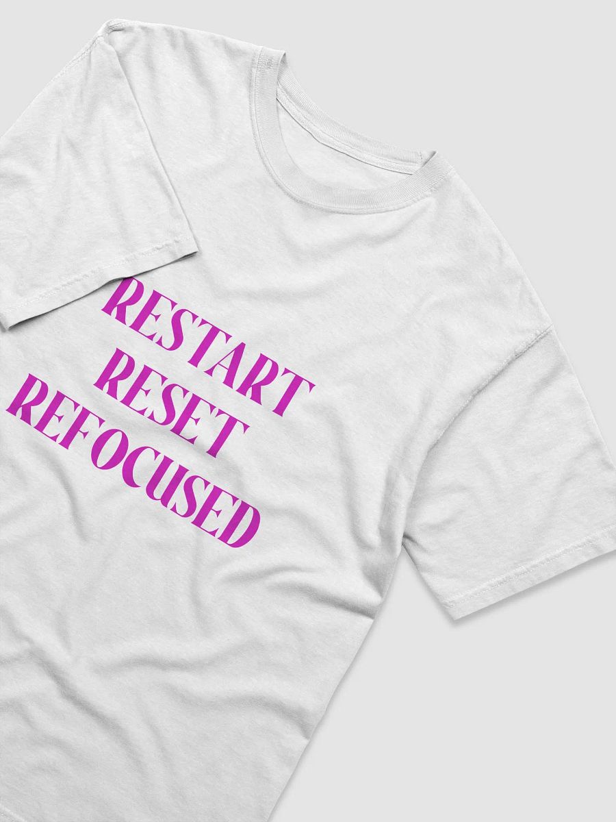 RESTART,RESET,REFOCUSED(PINK PRINT) product image (3)