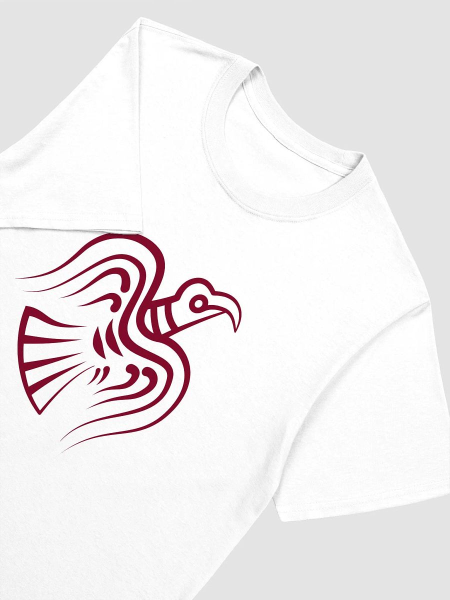 Viking Raven Unisex T-shirt Burgundy product image (6)