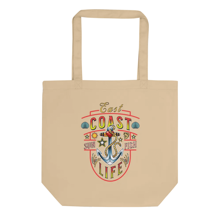 East Coast Life Anchored Coastal Vibes Tote product image (1)