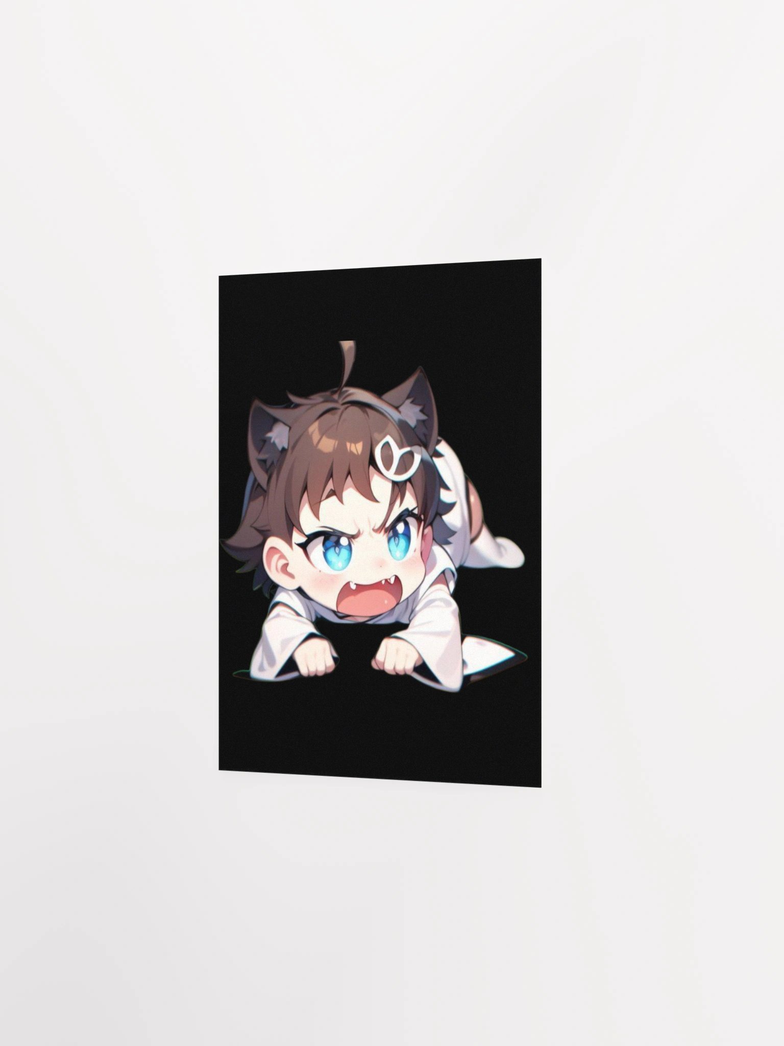 Hissing Feline Determination Poster product image (17)