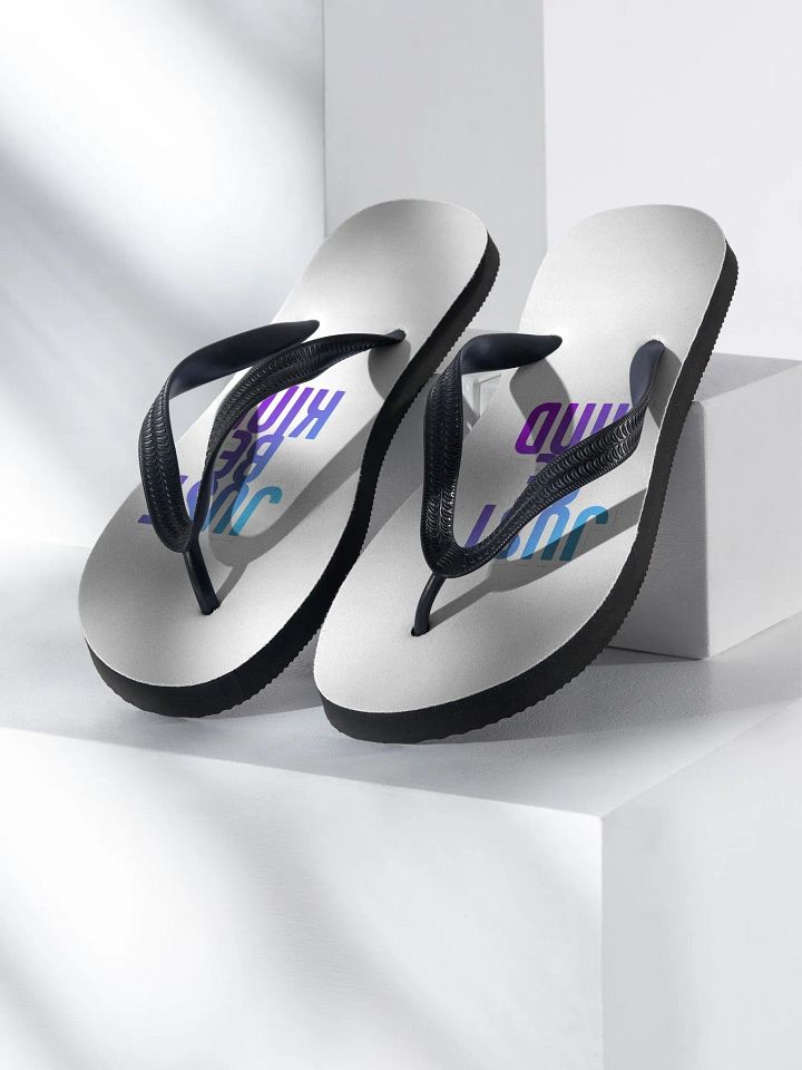 Just Be Kind Flip Flops product image (2)