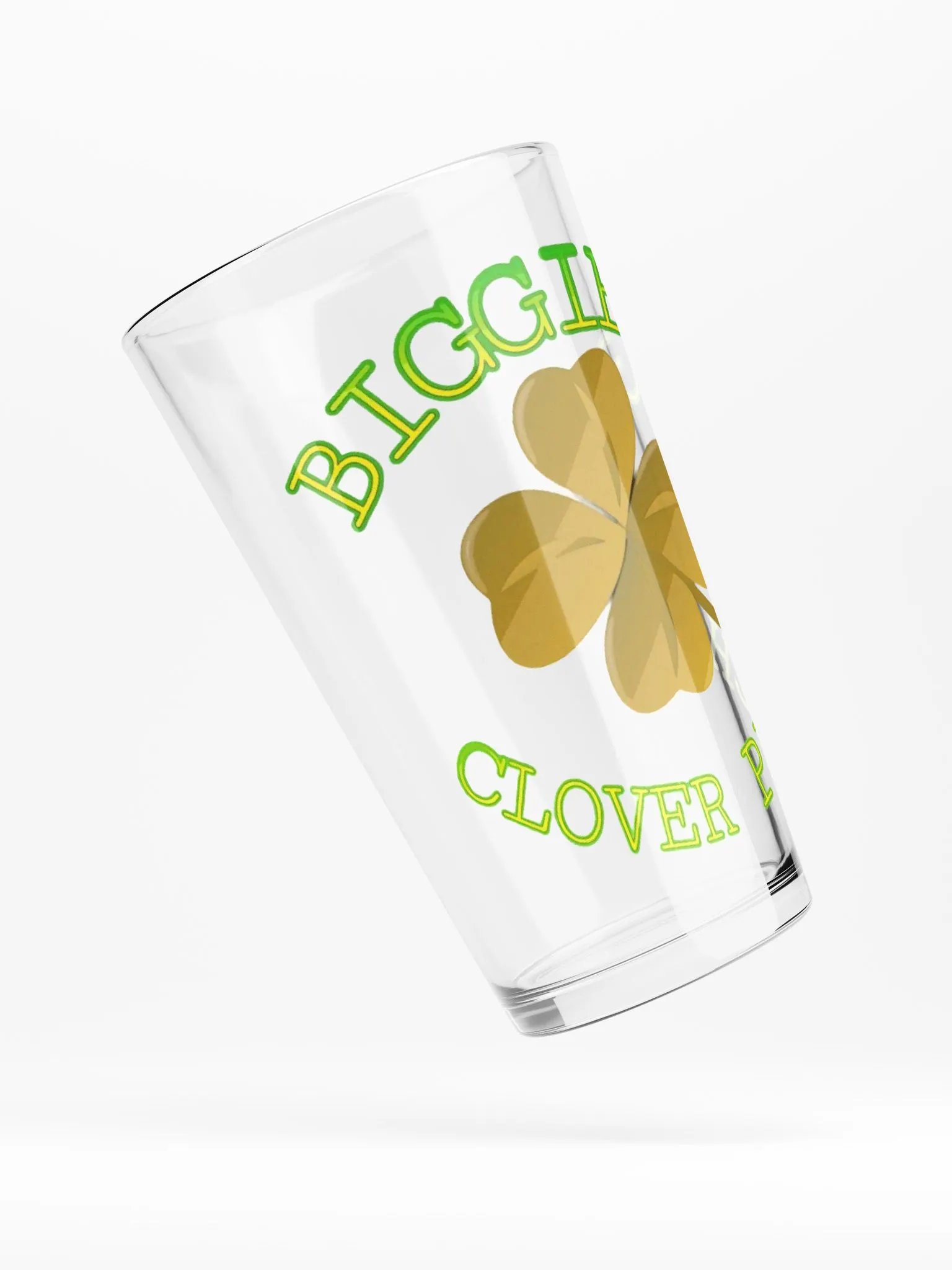 BIGGIE63 Clover Patch Shaker Pint Glass product image (4)