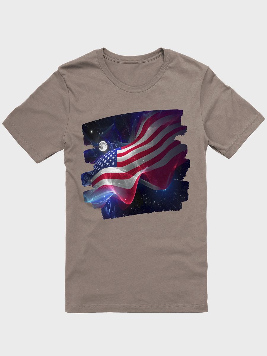 Flying High American Flag Supersoft T-Shirt product image (1)