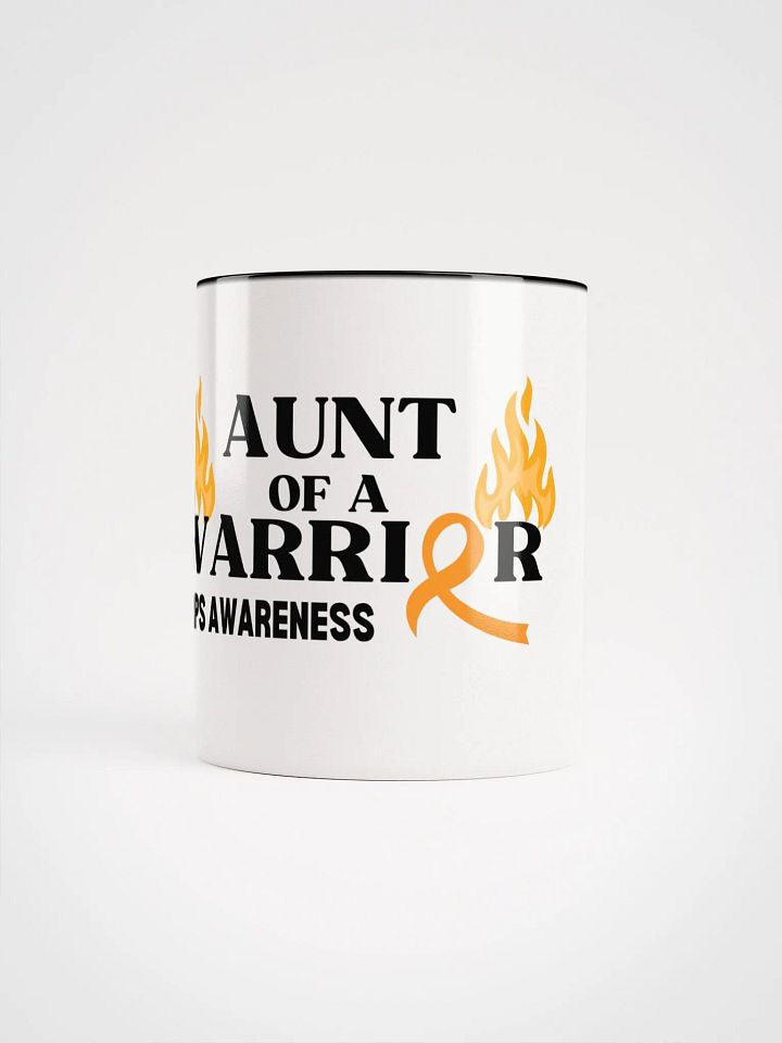 AUNT of a Warrior CRPS Awareness Mug- Choose Your Color product image (1)