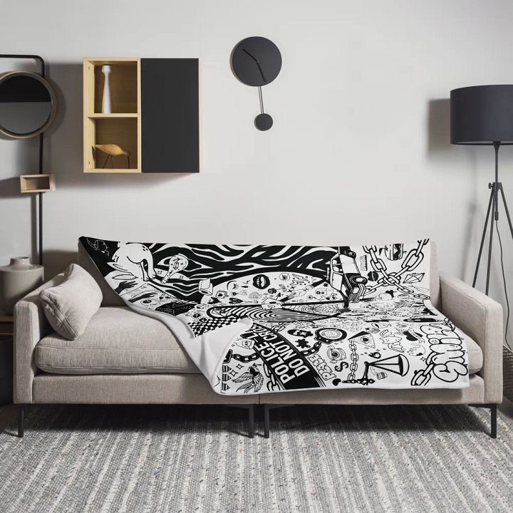 Forensick Throw Blanket product image (2)