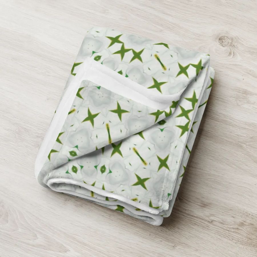 Geometric Star Pattern Throw Blanket product image (8)
