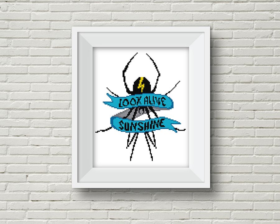 Look Alive Sunshine - Digital Cross Stitch Pattern product image (2)