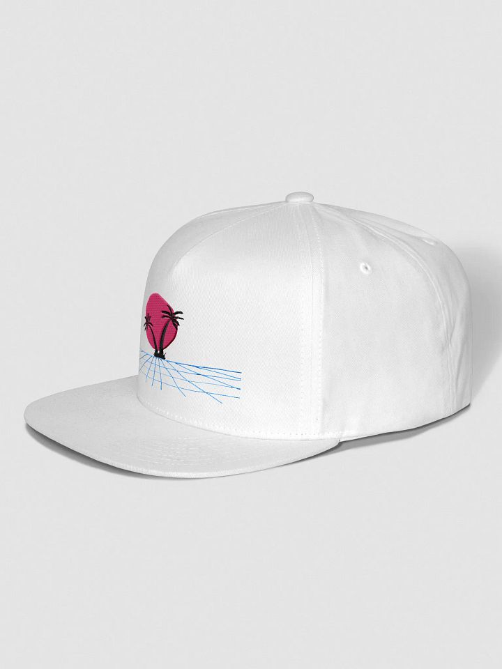 Sunset Silhouette Snapback Cap product image (2)