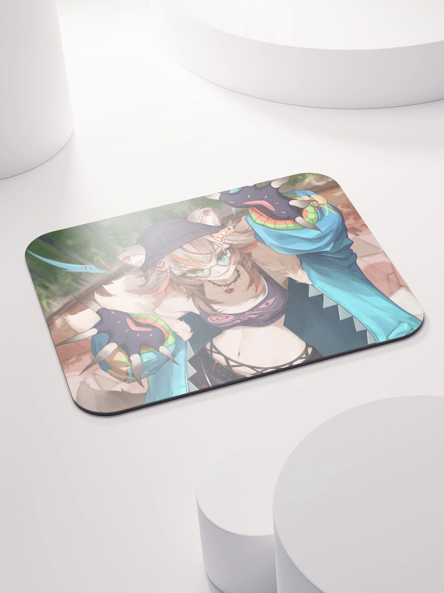 Sera reaching mousepad product image (4)