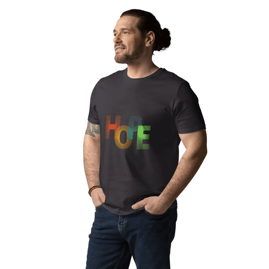 Vibrant Hope String Art T-Shirt product image (146)