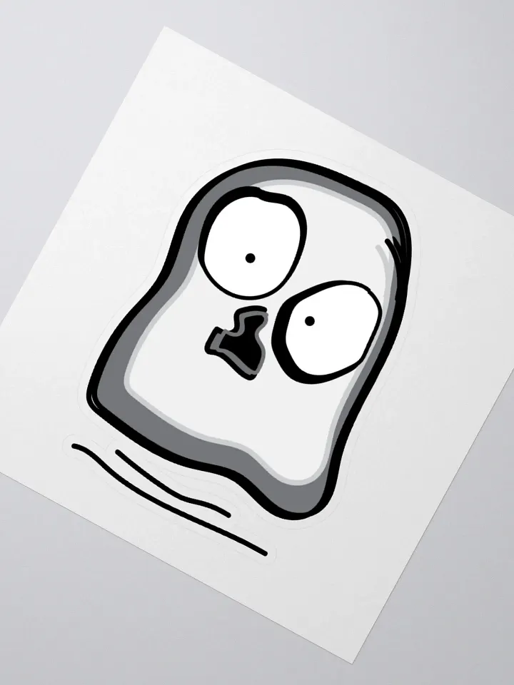 Boo Hoo Ghost Sticker product image (4)