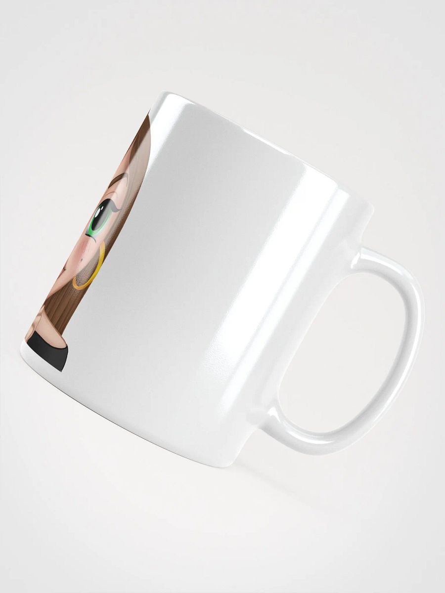LitGirl Shush Emote White Mug product image (4)