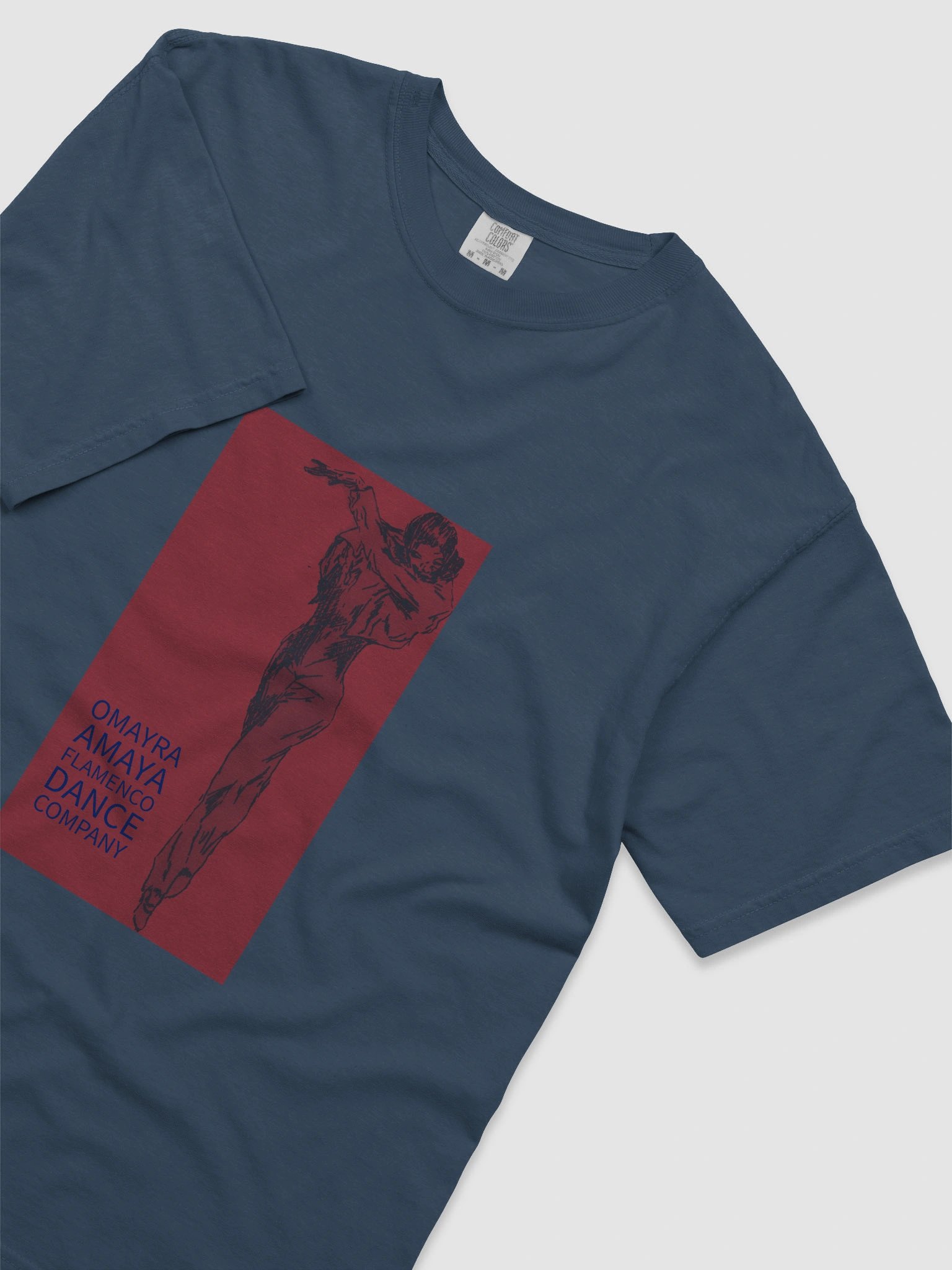 "Carmen" Men T-shirt Red / black product image (5)