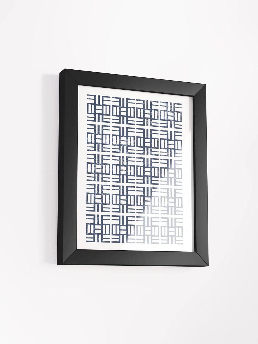 Wisdom Geometric Poster (Framed) product image (6)