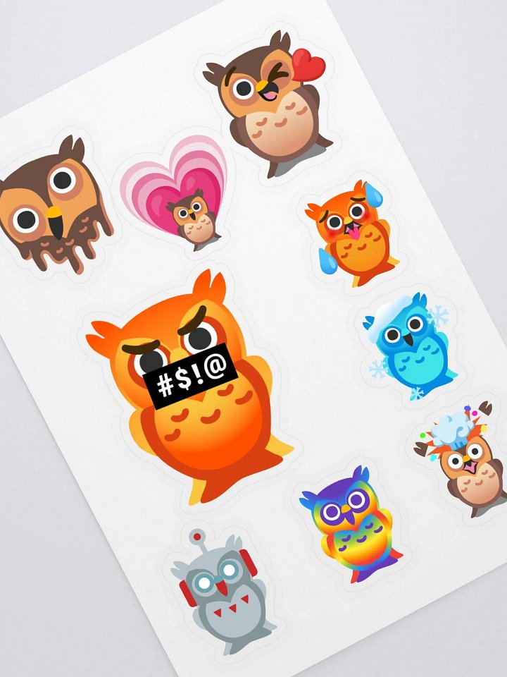 Owl Emoji Stickers product image (1)