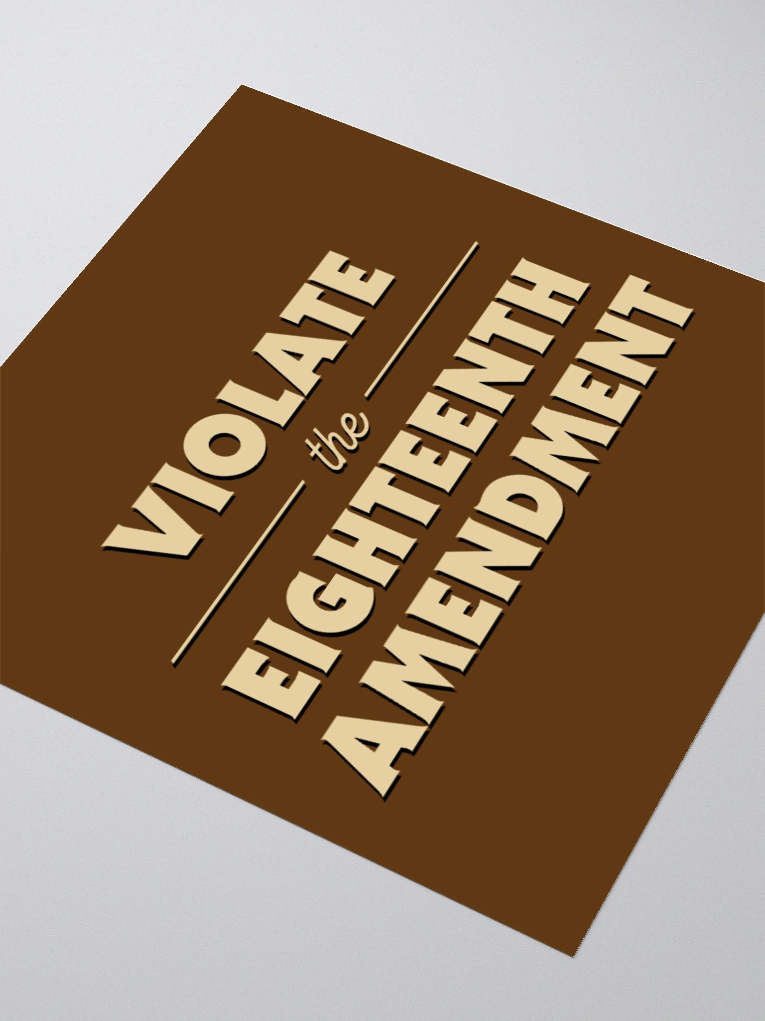 Violate the Eighteenth Sticker product image (9)