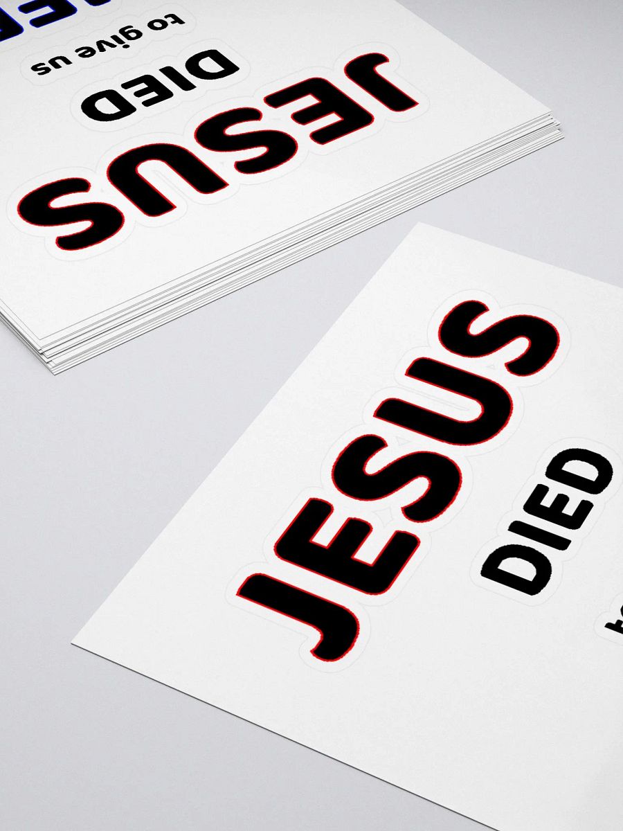 Glowing Jesus Life Stickers product image (12)