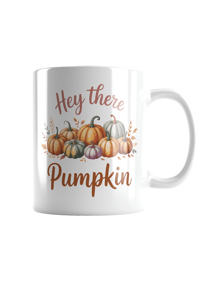 Hey There Pumpkin White Glossy Mug product image (4)
