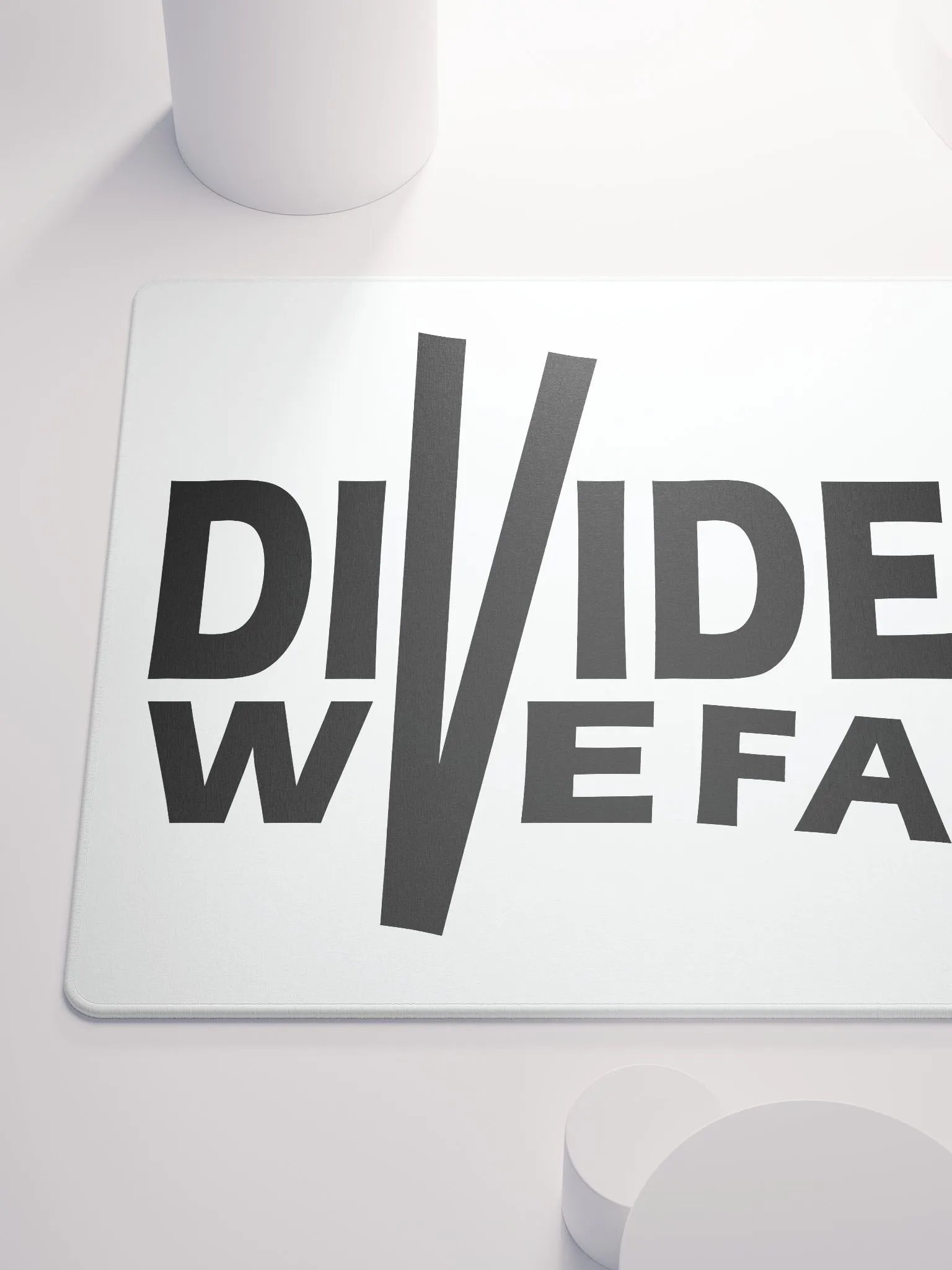 Divided We Fall - Black - Gaming Mouse Pad product image (6)