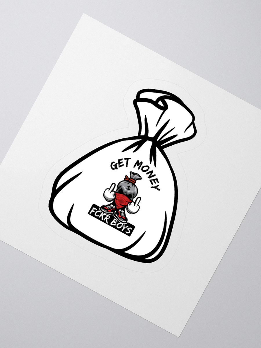 GET MONEY FCKR BOY Stickers product image (2)