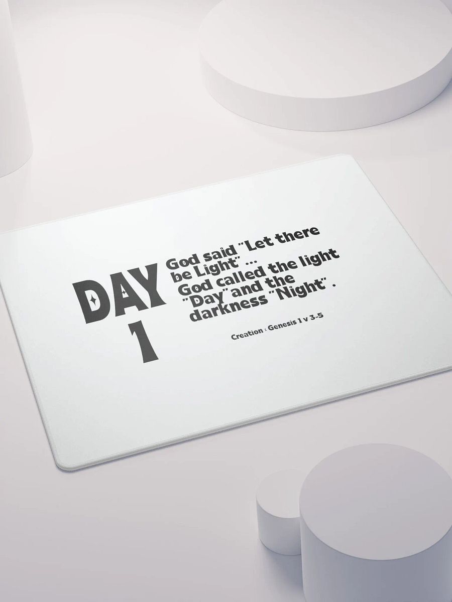 CREATION: DAY 1……Christian, Jesus, faith, God, Bible, Christianity, Jesus Christ, religion, Bible Verse, Love product image (8)