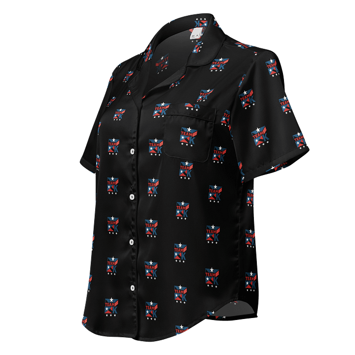 Team K Puerto Rico Women's Short Sleeve Pajama Top product image (1)