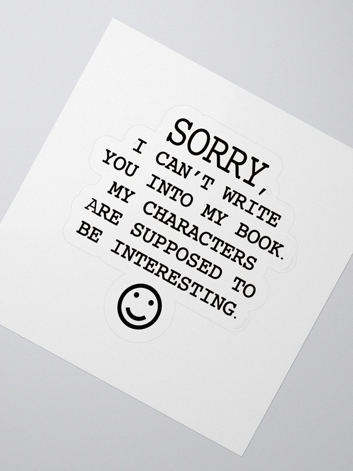 Sick Burn Kiss Cut Sticker product image (6)