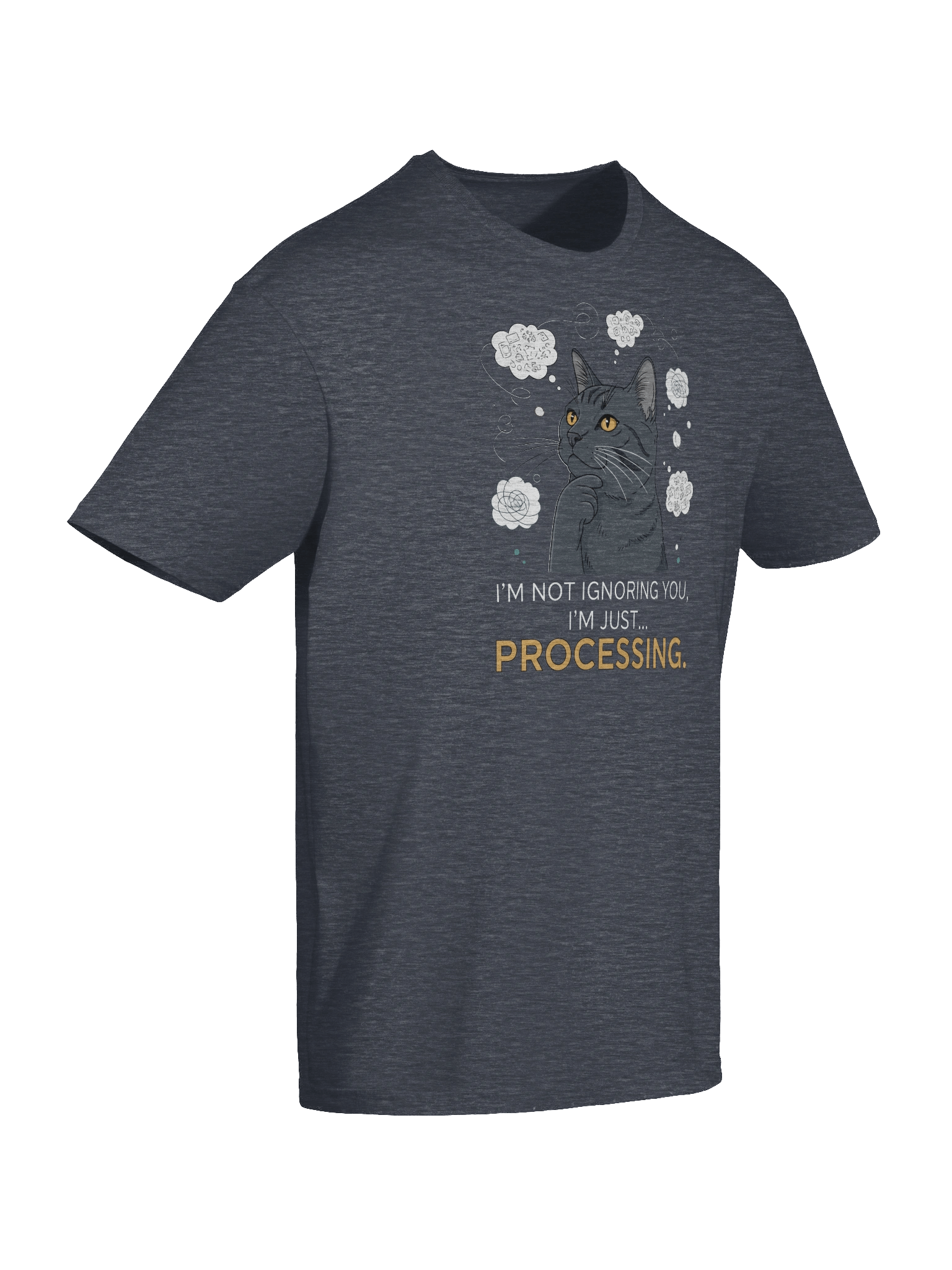 Thoughtful Feline Processing - Softstyle * product image (128)