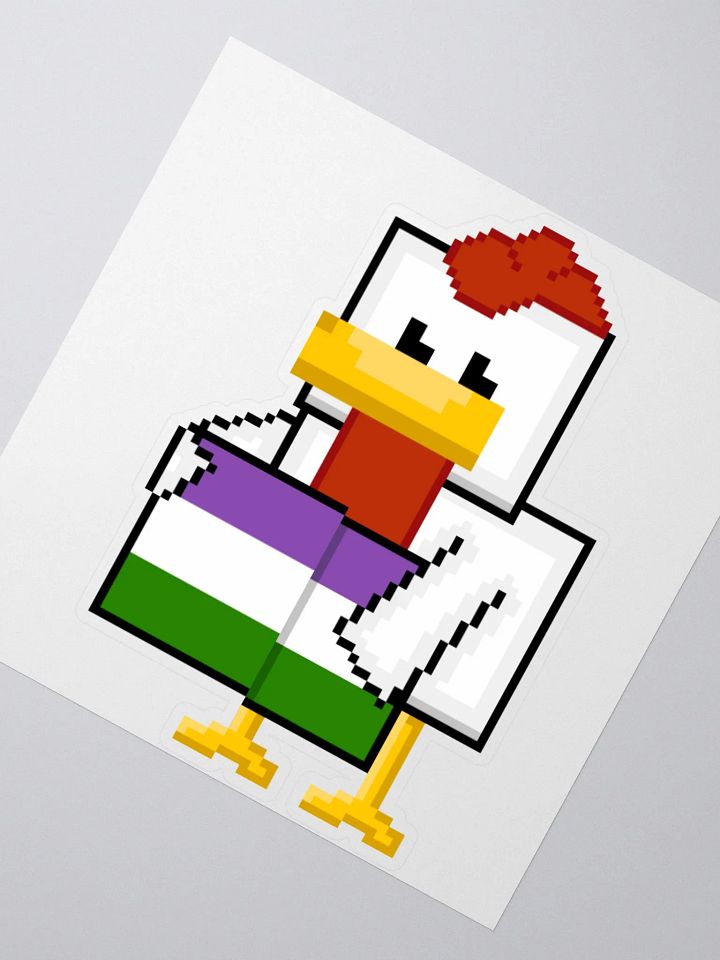 Genderqueer Pride Sticker product image (2)