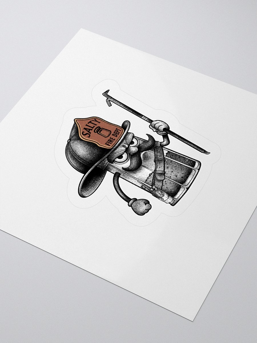 Salty Fireman Sticker product image (8)