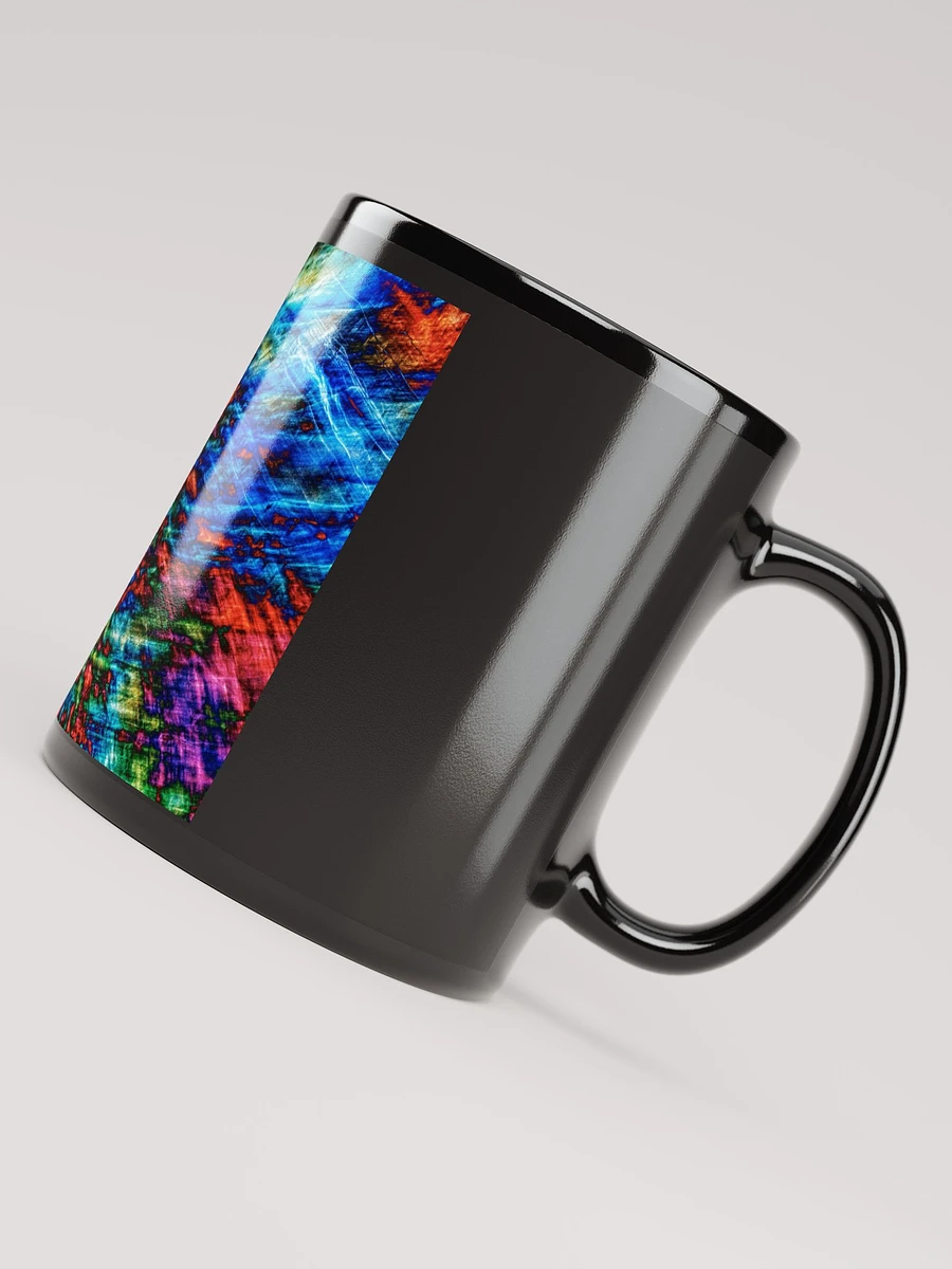 Love Joy Bestseller Kaleidoscope Black Glossy Mug product image (7)